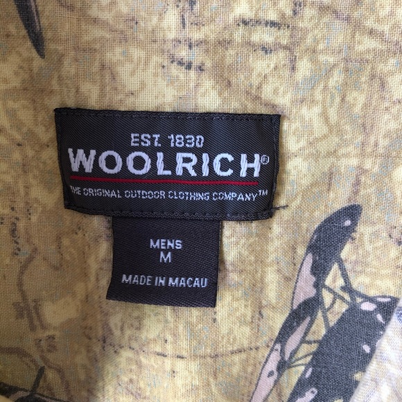 Woolrich Aviation Clover Planes Cotton Button Down - Picture 5 of 7